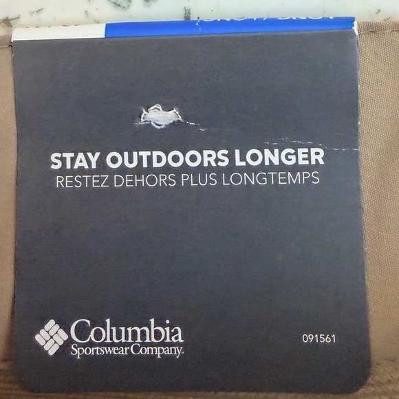 Columbia Womens Kestrel Trail Convertible Pants Size 12 Long Tan Omni Shield NWT - Picture 5 of 6